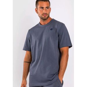 Venum Silent Power T-Shirt Katoen Marine Blauw - M
