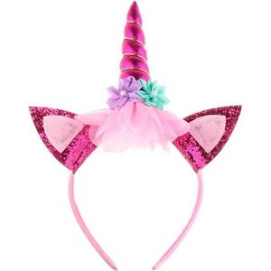 CHPN - Eenhoorn Diadeem - Unicorn diadeem -Kinderdiadeem - Diadeem - Feestje - Verkleedfeestje - Unicorn - Eenhoorn haarband - Unicorn haarband