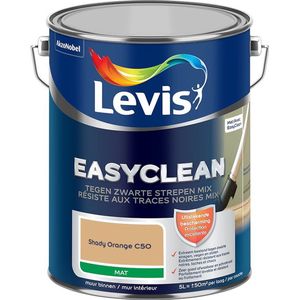 Levis EasyClean Tegen Zwarte Strepen Mix - Shady Orange C50 - 5 L