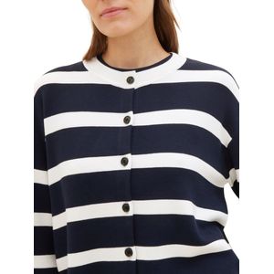 Tom Tailor Dames-Cardigan--35236 navy offw-Maat S