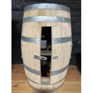 Wijnkast - Wijnrek - Drankkast - Wijnmeubel - Wijnvat 110 liter - Kastanje hout