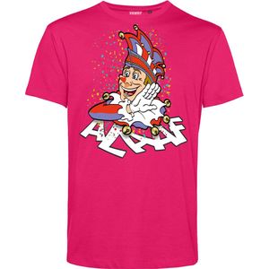 T-shirt Alaaf | Carnavalskleding heren | Carnaval Kostuum | Foute Party | Fuchsia | maat 4XL