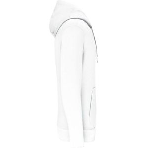 Sweatshirt Kind 6/8 Y (6/8 ans) Kariban Lange mouw White 85% Katoen, 15% Polyester