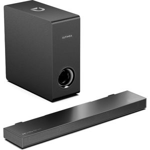 Soundbar - 2.1 Soundbar voor TV - Luidsprekers - 190W - 87dB - 45Hz-20KHz - Zwart - Luidsprekerkabels - Speaker