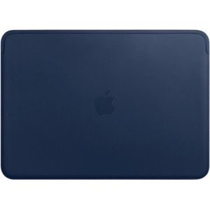 Apple - Leather Sleeve 16-inch Macbook Pro - Midnight Blue