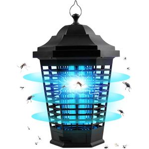 Effectieve elektrische insectenverdelger voor binnen en buiten - 4200V muggenlamp zonder chemicaliën