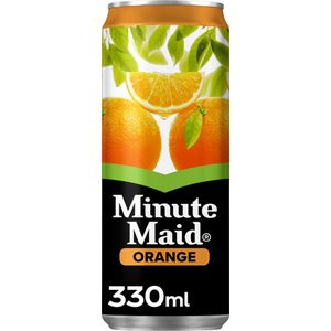 Frisdrank Minute Maid Orange blikje 0.33l - 24 stuks