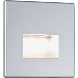 Paulmann Edge Inbouwwandlamp LED - 1,1 W - chroom mat - incl. verlichtingsmiddel