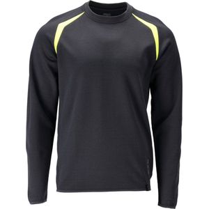 Mascot Accelerate Multisafe Sweatshirt 21584-337 - donkermarine/hi-vis geel - S