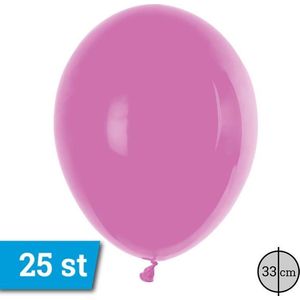 Latex ballonnen 33cm 100 stuks Bubblegum Pink Pastel