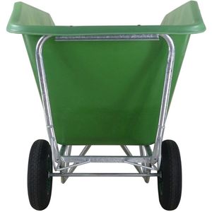 Vabor Fort - Kruiwagen - 500 L - 2 wielen - Icore velg - PU lekvrije banden - MDPE kuip