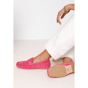 Fred De La Bretoniere Loafer Quinn Fuchsia - Maat 36