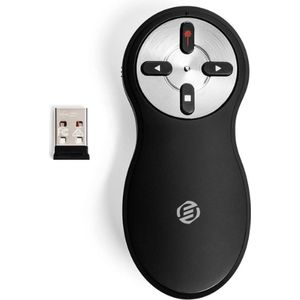 Equivera Draadloze Presenter - Presentatie Klikker - Wireless Presenter - Powerpoint Afstandsbediening - Laser Pointer - Afstandsbediening - Voor Presentaties