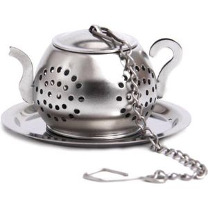 Go Go Gadget - RVS Theefilter - Theemannetje - Tea Infuser - Theeaccessoires - Losse Thee - Theepot