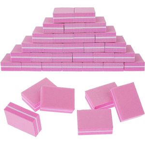 Nagelbuffers Grit Spons Buffer Blok - Herbruikbare Nagelvijl - Schuren Manicure Gereedschap - Vormen en Polijsten van Nagels - 50 stuks