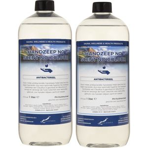 Handzeep No Scent, No Colour 1 liter - set van 2 stuks