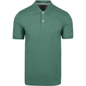 OLYMP - Poloshirt Piqué Groen - Modern-fit - Heren Poloshirt Maat M