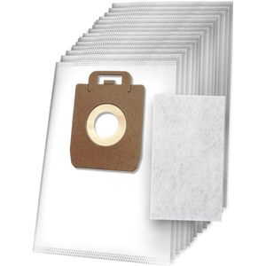 20x Dparts stofzuigerzakken geschikt voor Nilfisk - Select en Power series - met motorfilter - stofzuiger Allergy Special Super - P10 P12 P20 P40 - Elite Classic Comfort Eco Superior - stofzakken - stofzak - zakken - nr. 128389187