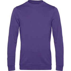 2-Pack Sweater 'French Terry' B&C Collectie maat M Radiant Purple/Paars