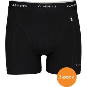 Claesen's® - Heren 3-pack Boxer - Zwart - 95% Katoen - 5% Lycra