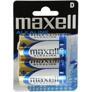 2x alkaline batterij Maxell Alkaline LR20/D