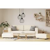 Lifa Living - Hanglamp Armin - 3 Lichtpunten - LED - Zwart - Metaal - Plafondlamp - E27 - Ø 20 cm x 0,8 m - Ø 20 cm x 1 m - Ø 20 x 1,2 m