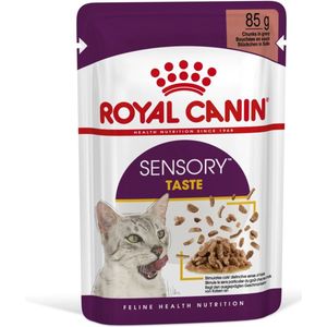 Royal Canin Sensory Multipack Taste - In Gravy - Kattenvoer - 12x85 g