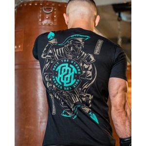 PRIDE or Die Katoenen T-Shirt Stay Hungry Zwart