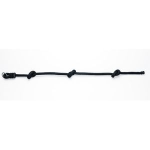 DICE - klim- en knopentouw - 260 cm - zwart touw