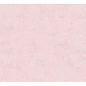 ZACHT GEMELEERD BEHANG | Basic - Roze - A.S. Création Lilly & Luis