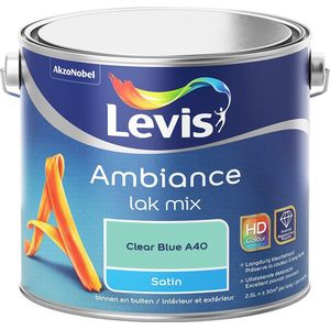 Levis Ambiance Lak Satin Mix - Clear Blue A40 - 2,5 L