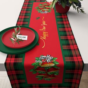 kerstcadeau - kerst - kerstboom - kerst tafel - tafelloper - tafelkleed - kerst decoratie - christmas - kerst boom - 150x43 cm