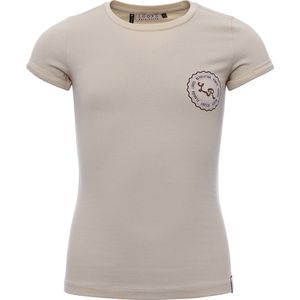 LOOXS 10sixteen 2212-5447-065 Meisjes T-Shirt - Maat 140 - ecru van 95% Cotton 5% elastane