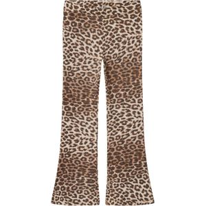 Name It - Flared - Broek - Panterprint - Maat 80