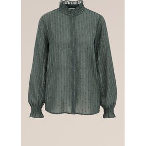WE Fashion Dames blouse met structuur
