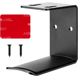 Universele aluminium hoofdtelefoonhouders - Hoofdtelefoonhaak met plakband en schroeven, 65 x 35 x 55 cm