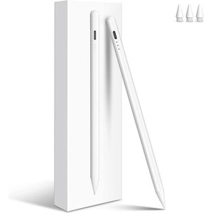 Stylus Pen voor iPad 2018-2024 met snellader en Palm Rejection - kantelgevoeligheid - iPad Pro 13''-12.9''-11''- iPad 10-9-8-7-6e gen- iPad Mini 6-5e gen- iPad Air 5-4-3e generatie