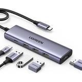 UGREEN USB-C 5 in 1 Multifunctioneel Adapter