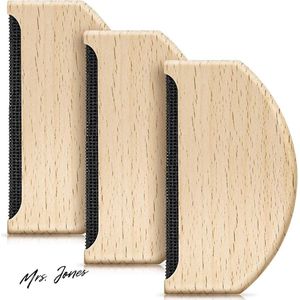 Mrs. Jones Kam van Kasjmier Wollen Kam Scheerapparaat Kam Wollen Truien Lintstof Tool Borstel Kleding Pilling Kleding Gebreide Wollen Sjaals Wollen Jassen - Pilling Tool Borstel .