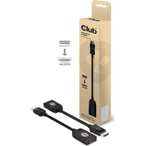 CLUB3D UltraAV DisplayPort-naar-HDMI Kabel