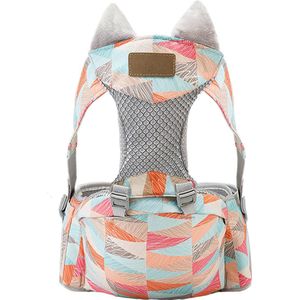 Babydrager van pasgeborenen tot peuters, ergonomische rugverstelling 4-in-1 babydrager, 3D-mesh infants Soft Child Carrier voor 3-36 maanden