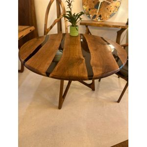 Arka Woods - Walnoot Hout Eettafel/Salontafel - Amy