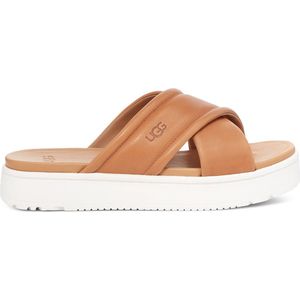 UGG W Zayne Crossband Dames Slippers - Cognac - Maat 36