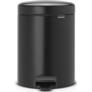 Brabantia NewIcon Prullenbak - 2 x 2 l - Matt Black