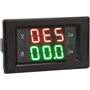 Digitale Led-ampèremeter Voltmeter Yb4835va - AC 500v / 50a Tester Voeding