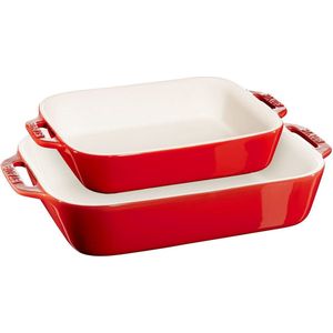 Staub Ceramique - Ovenschotelset - 2 delig - 20 cm - 27 cm