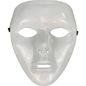 Fjesta Grimeer Masker - Halloween Masker - Halloween Kostuum - Carnaval Masker - Kunststof - One Size