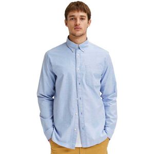 Selected Regrick Oxford Flex Lange Mouwen Overhemd Blauw 3XL Man