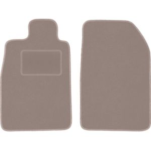 Beige voormatten voor: Citroën XM break, stationwagen, sedan, hatchback, liftback (1989-2000)