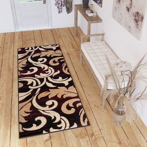 Tapiso Dream Tapijt Loper Beige Gangloper Woonkamer Maat- 100x1400